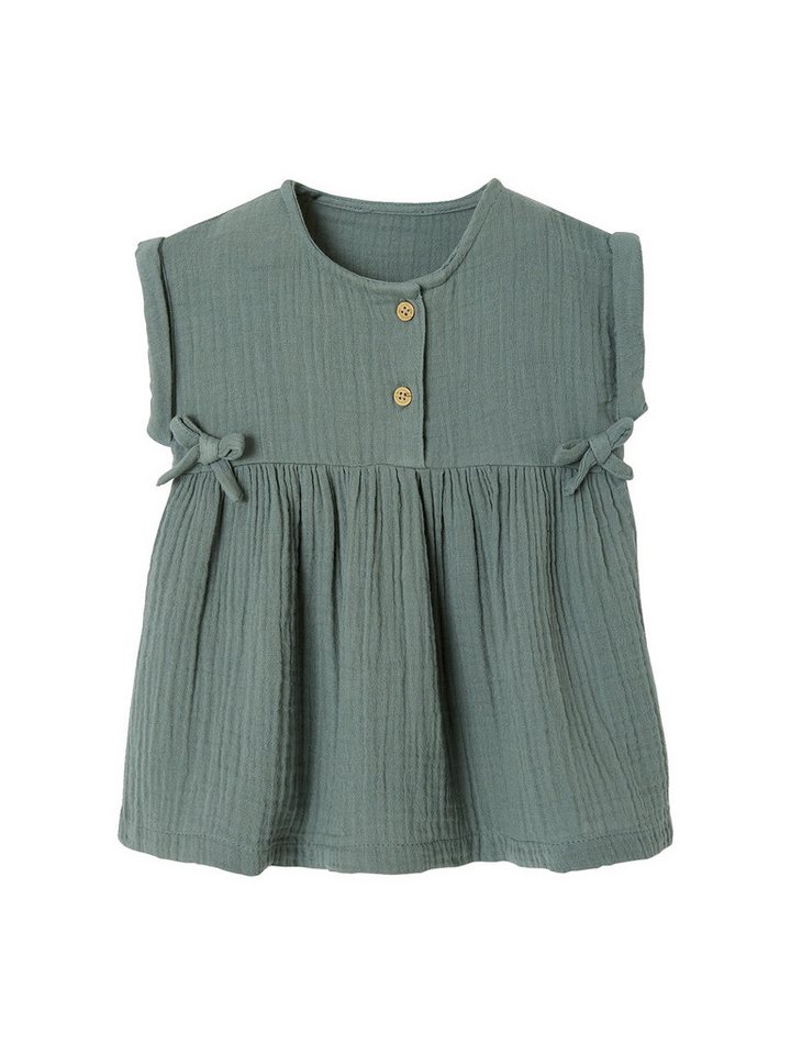 vertbaudet Minikleid Mädchen Baby Kleid, Musselin von vertbaudet