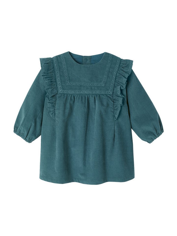 vertbaudet Minikleid Baby Kleid aus Feincord von vertbaudet