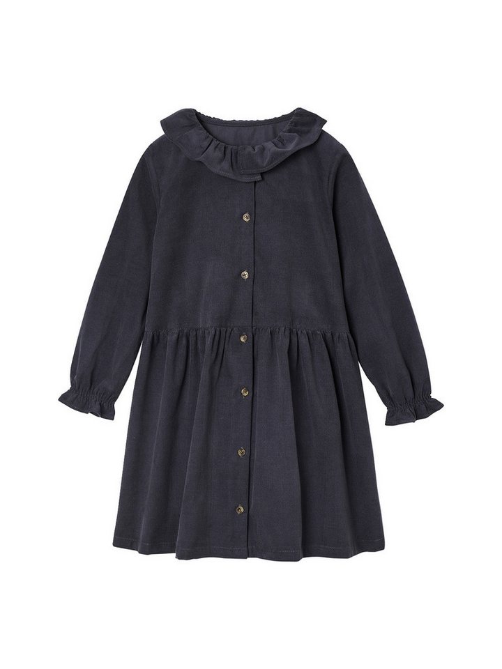 vertbaudet Minikleid Mädchen Cordkleid mit Knöpfen von vertbaudet