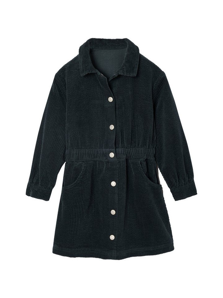 vertbaudet Minikleid Mädchen Kleid aus Feincord von vertbaudet