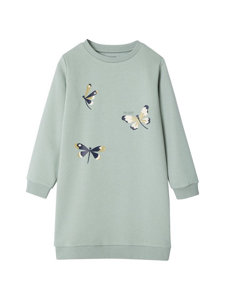 vertbaudet Minikleid Mädchen Sweatkleid BASIC von vertbaudet