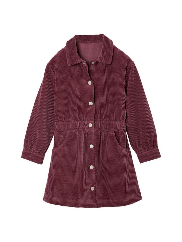 vertbaudet Minikleid Mädchen Kleid aus Feincord vertbaudet Minikleid Mädchen Kleid aus Feincord von vertbaudet