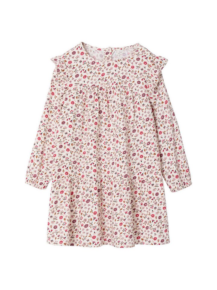 vertbaudet Minikleid Mädchen Boho-Kleid mit Rüschen von vertbaudet