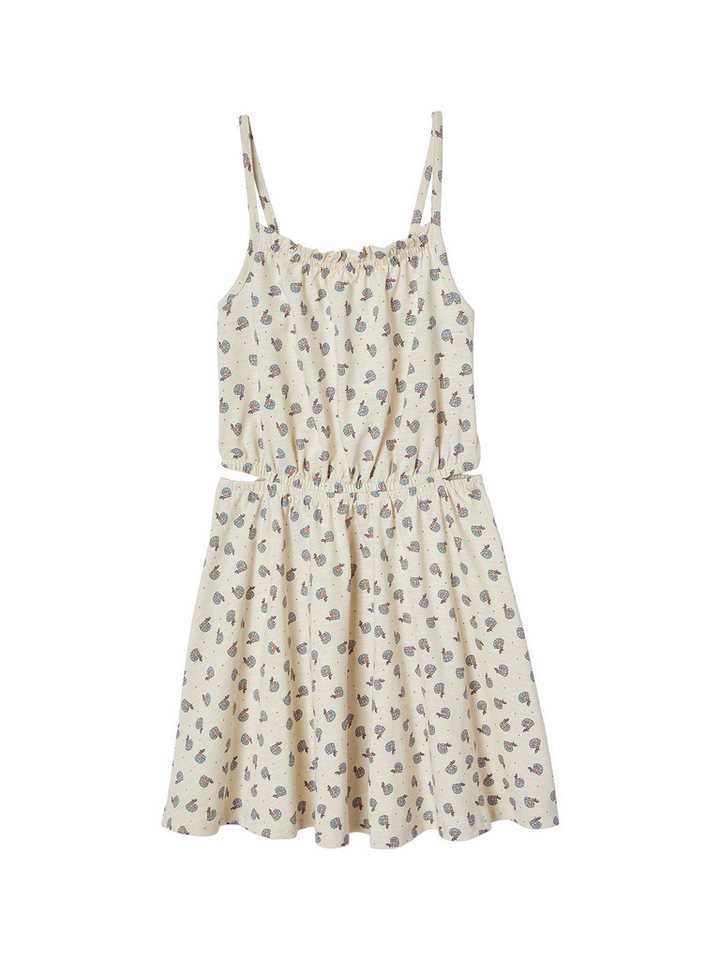 vertbaudet Minikleid Mädchen Trägerkleid mit Cut-out an den Seiten von vertbaudet