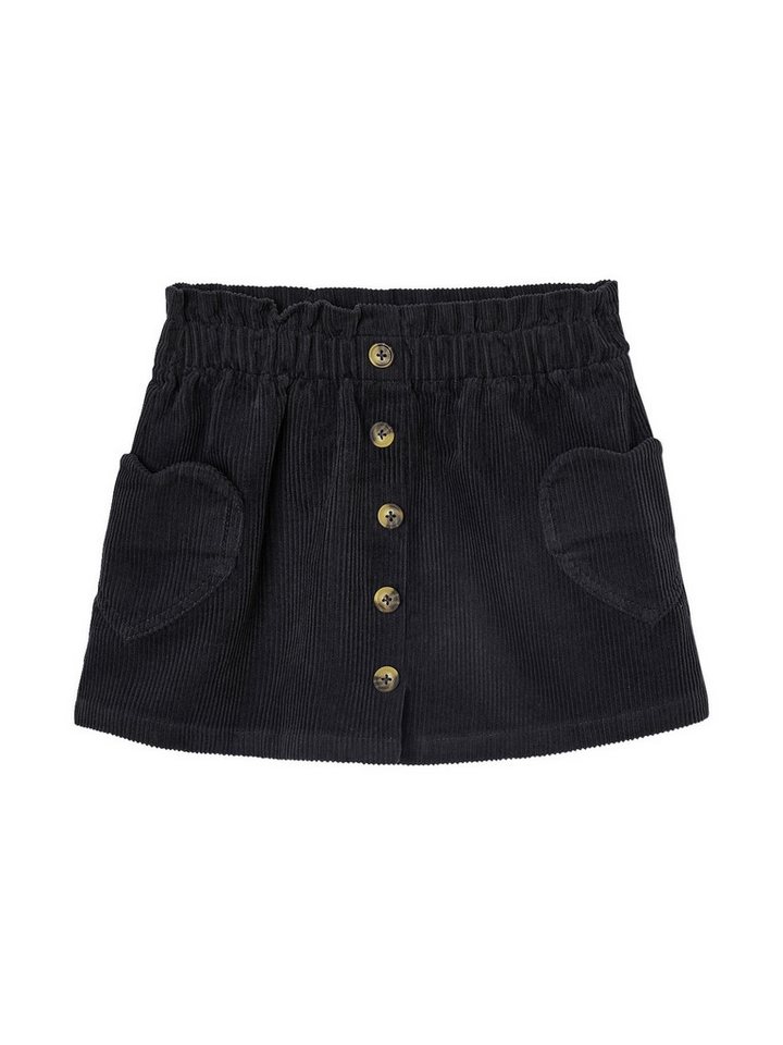 vertbaudet Minirock Mädchen Cordrock mit Herztaschen von vertbaudet