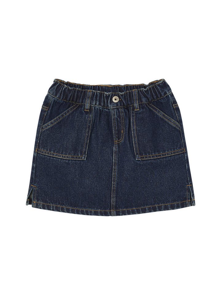 vertbaudet Minirock Mädchen Jeansrock BASIC von vertbaudet