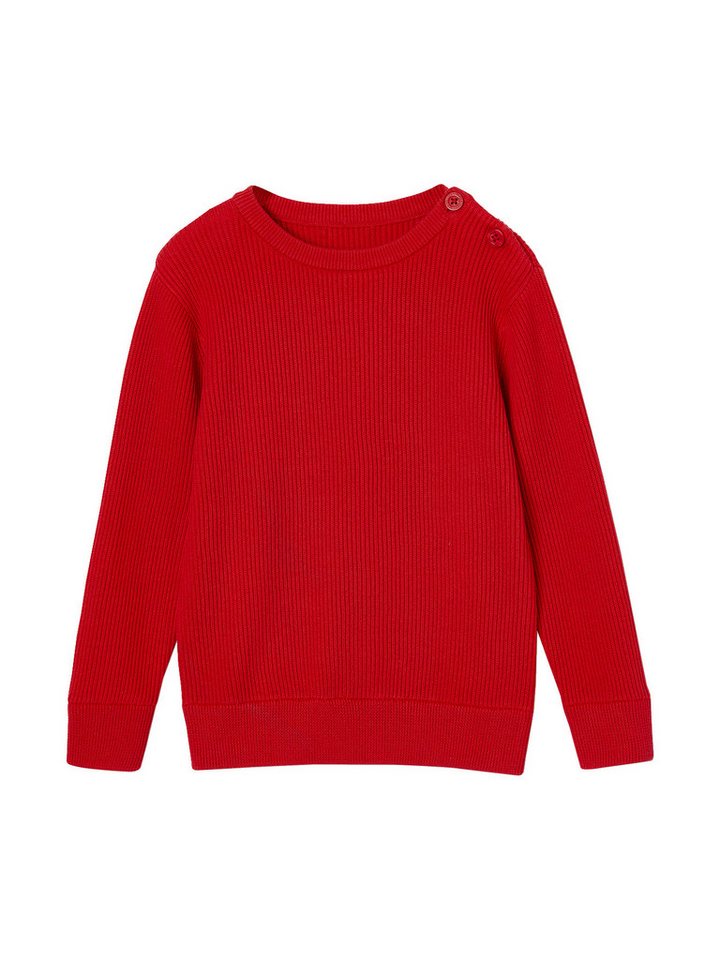 vertbaudet Pullunder Jungen Strickpullover von vertbaudet