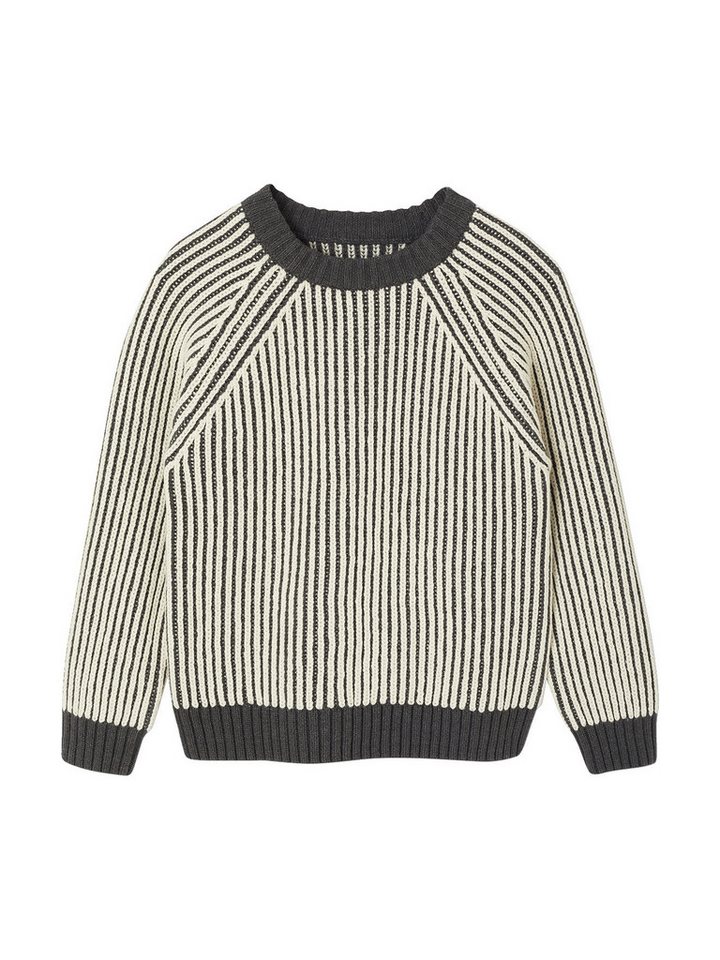 vertbaudet Pullunder Zweifarbiger Jungen Strickpullover von vertbaudet