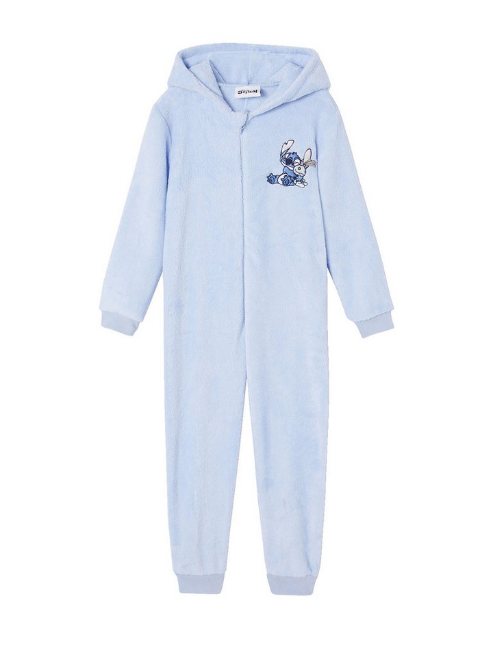 vertbaudet Schlafanzug Kinder Plüsch-Overall/Onesie Disney LILO & STITCH von vertbaudet
