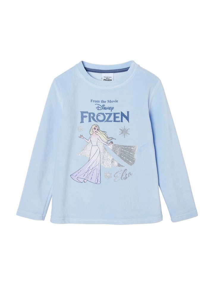vertbaudet Schlafanzug Mädchen Samt-Schlafanzug Disney DIE EISKÖNIGIN vertbaudet Schlafanzug Mädchen Samt-Schlafanzug Disney DIE EISKÖNIGIN von vertbaudet