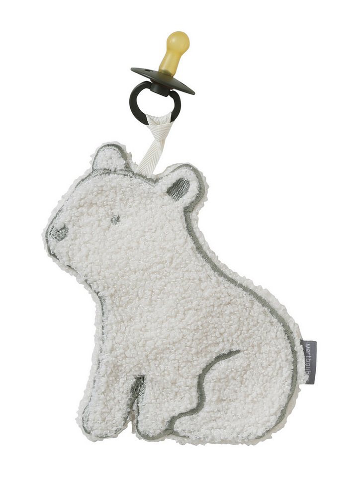 vertbaudet Schnullerbefestigung Baby Schnullerkette mit Eisbär von vertbaudet