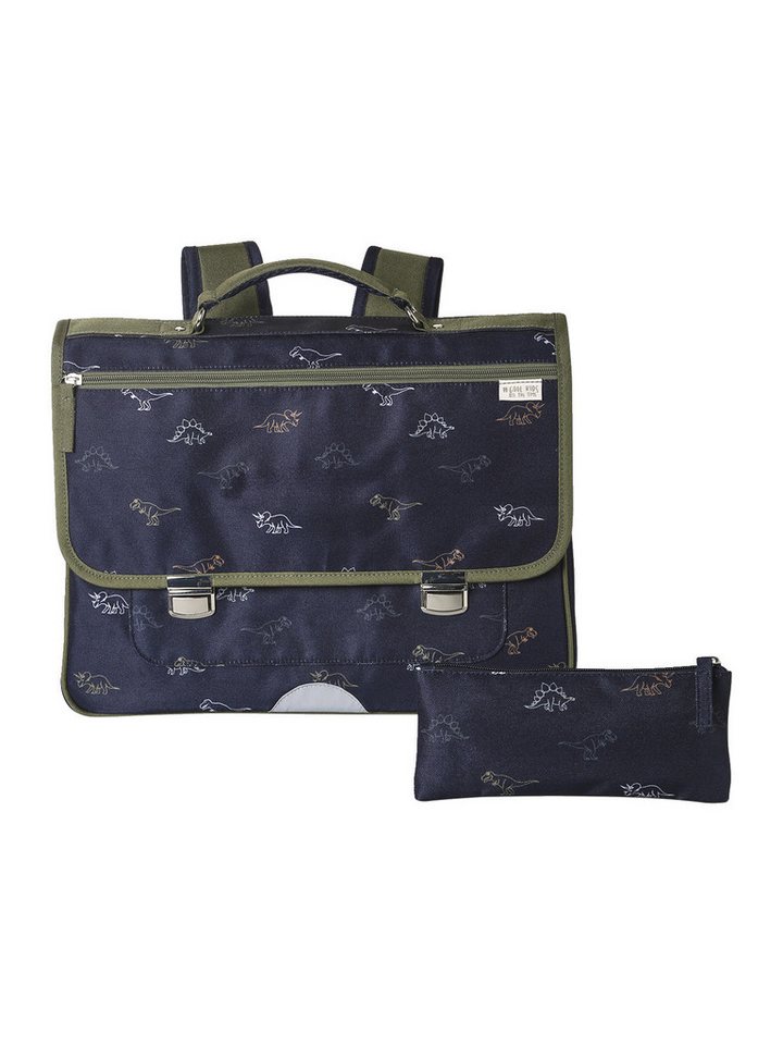 vertbaudet Schulrucksack Jungen Schultasche & Federmappe DINOSAURIER vertbaudet Schulrucksack Jungen Schultasche & Federmappe DINOSAURIER von vertbaudet