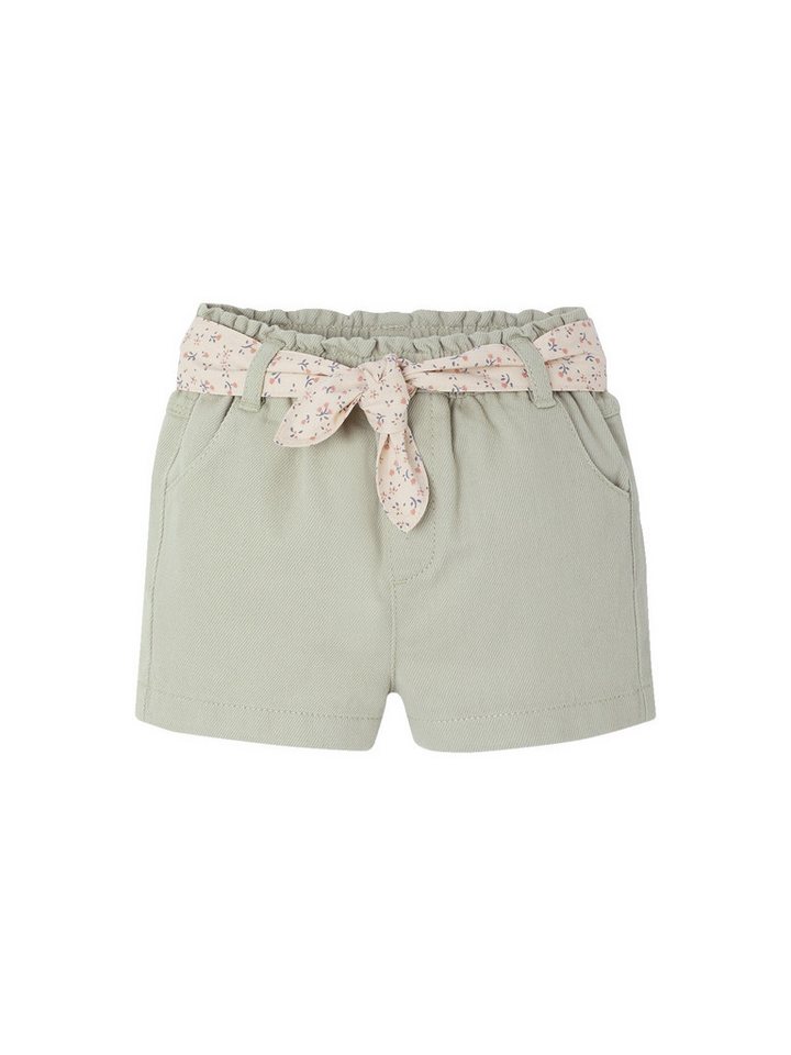 vertbaudet Shorts Baby Paperbag-Shorts mit Gürtel von vertbaudet