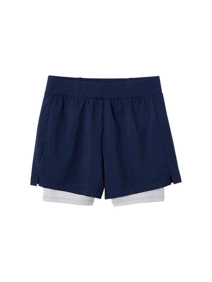 vertbaudet Shorts Mädchen 2-In-1 Sport-Shorts von vertbaudet