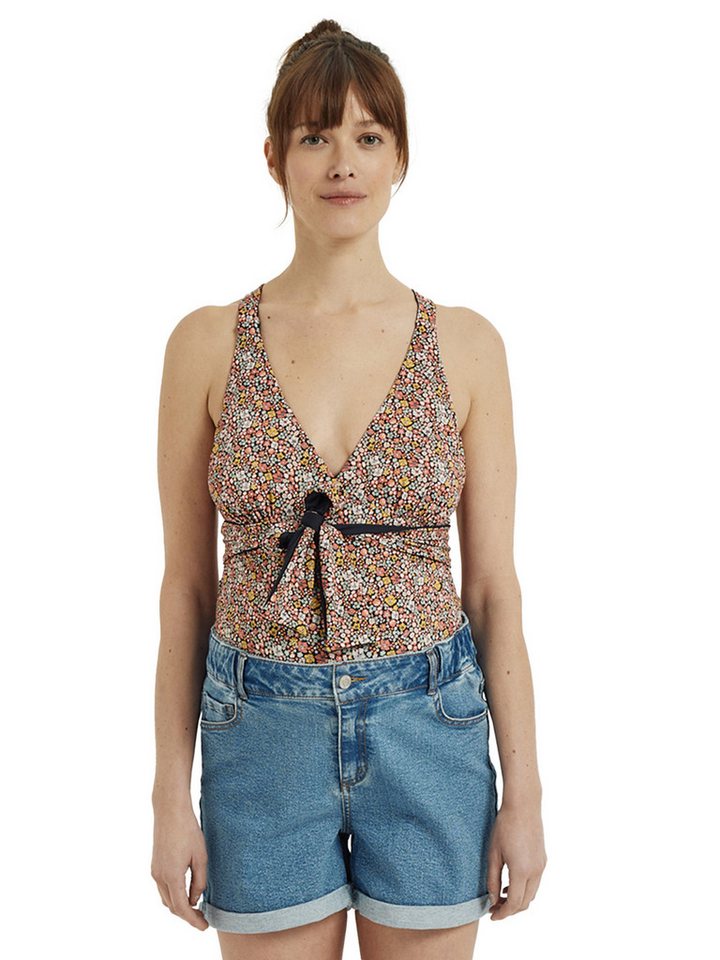 vertbaudet Umstandshose Umstands-Jeansshorts im Mom-Fit Bundweite verstellbar von vertbaudet