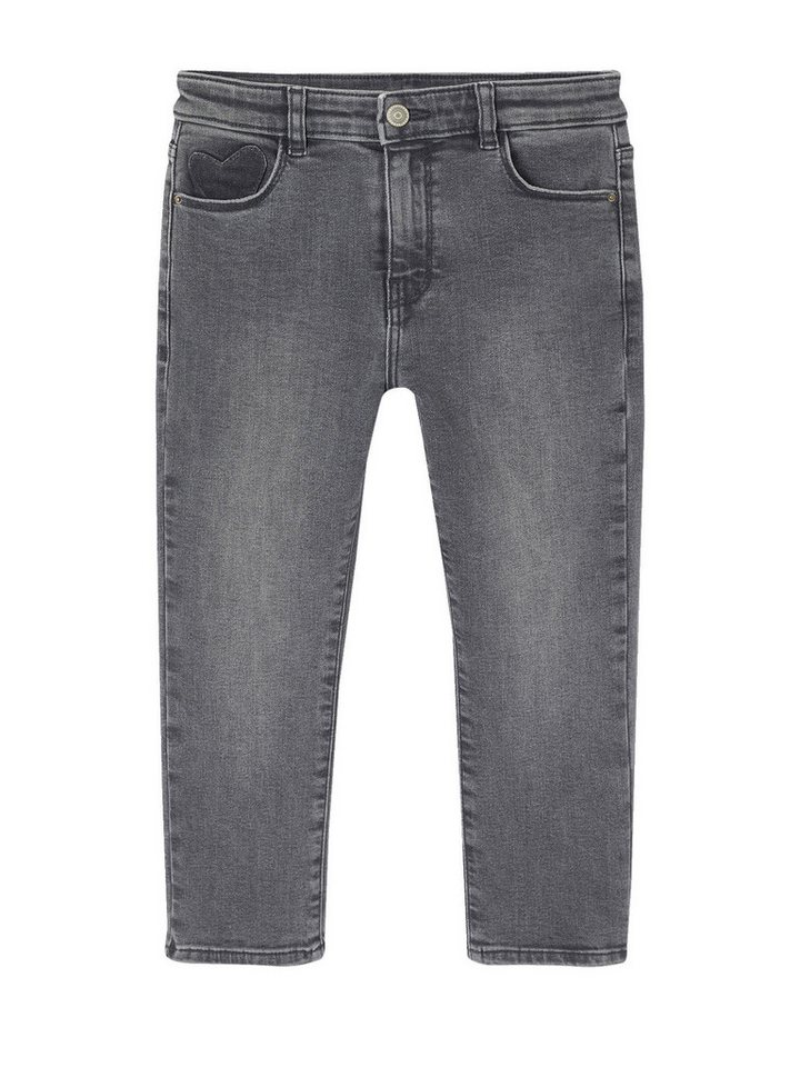 vertbaudet Slim-fit-Jeans Mädchen Slim-Jeans, Hüftweite COMFORT von vertbaudet