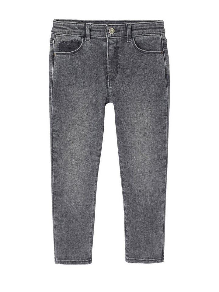 vertbaudet Slim-fit-Jeans Mädchen Slim-Jeans, Hüftweite REGULAR von vertbaudet
