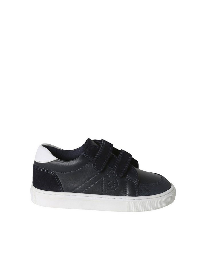 vertbaudet Kinder Ledersneakers mit Klett und Anziehtrick Sneaker von vertbaudet