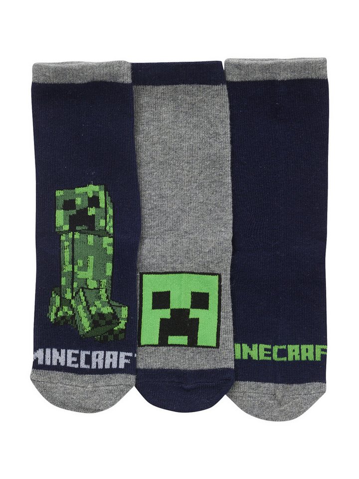 vertbaudet Socken Kinder Socken MINECRAFT 3er-Pack vertbaudet Socken Kinder Socken MINECRAFT 3er-Pack von vertbaudet