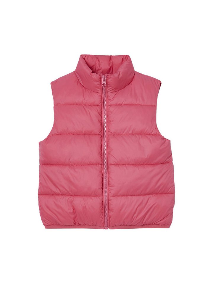 vertbaudet Steppjacke Mädchen Light-Steppweste mit Recycling-Polyester von vertbaudet