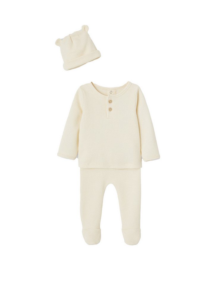 vertbaudet Strampler Baby-Set für Neugeborene 3-teilig von vertbaudet