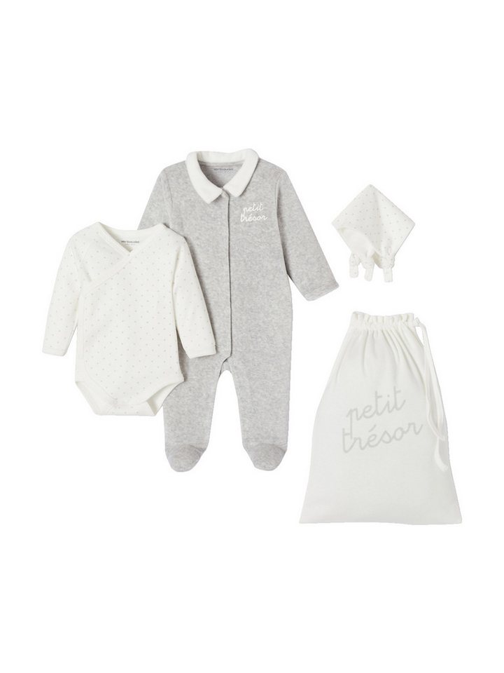 vertbaudet Strampler 6-teiliges Geschenk-Set für Neugeborene Geschenkset Geburt von vertbaudet