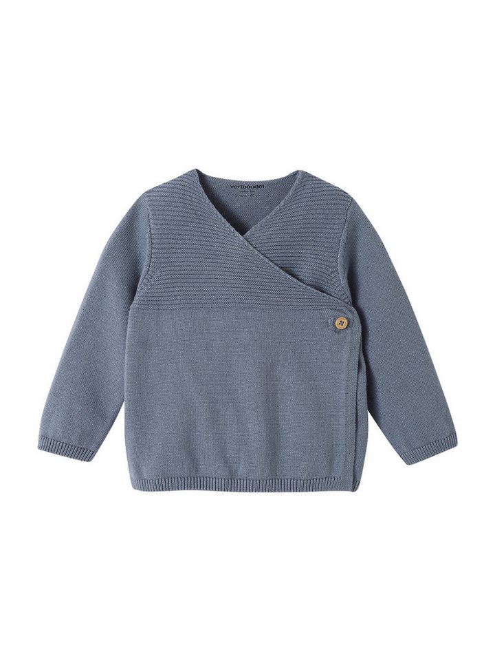 vertbaudet Cardigan Bio-Kollektion: Strickjacke für Neugeborene Wickeloeffnung von vertbaudet