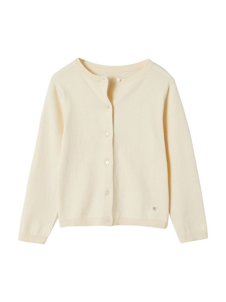 vertbaudet Cardigan Mädchen Strickjacke BASICS von vertbaudet