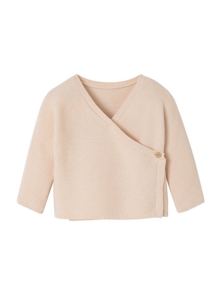 vertbaudet Strickjacke Weiche Baby Wickeljacke von vertbaudet