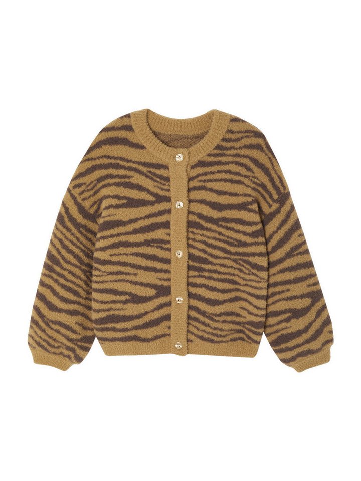 vertbaudet Strickjacke Flauschige Mädchen Strickjacke mit Tiermotiven vertbaudet Strickjacke Flauschige Mädchen Strickjacke mit Tiermotiven von vertbaudet