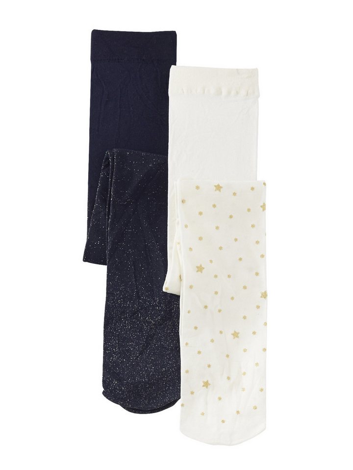 vertbaudet Strumpfhose 2er-Pack Mädchen Strumpfhosen vertbaudet Strumpfhose 2er-Pack Mädchen Strumpfhosen von vertbaudet