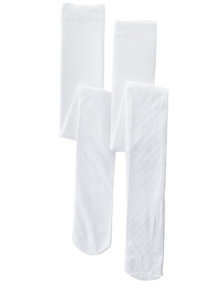 vertbaudet Strumpfhose 2er-Pack Mädchen Strumpfhosen von vertbaudet