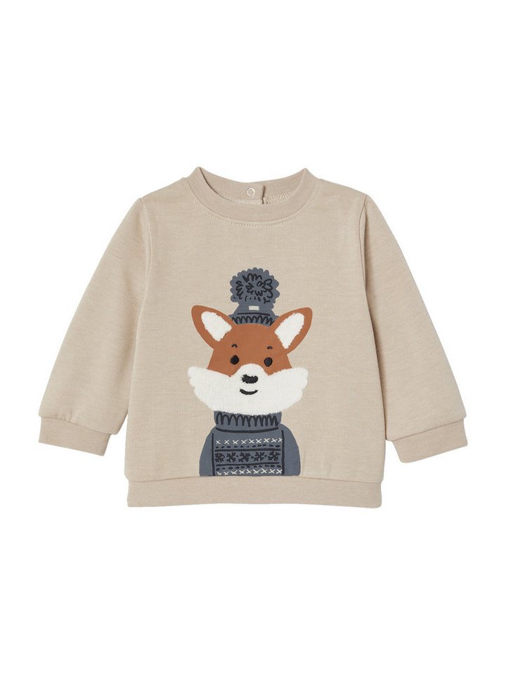 vertbaudet Sweatshirt Jungen Baby Sweatshirt Druckknpfe von vertbaudet
