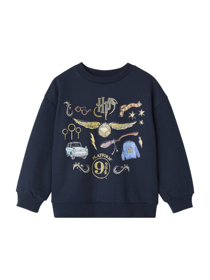 vertbaudet Sweatjacke Kinder Sweatshirt mit Print HARRY POTTER vertbaudet Sweatjacke Kinder Sweatshirt mit Print HARRY POTTER von vertbaudet