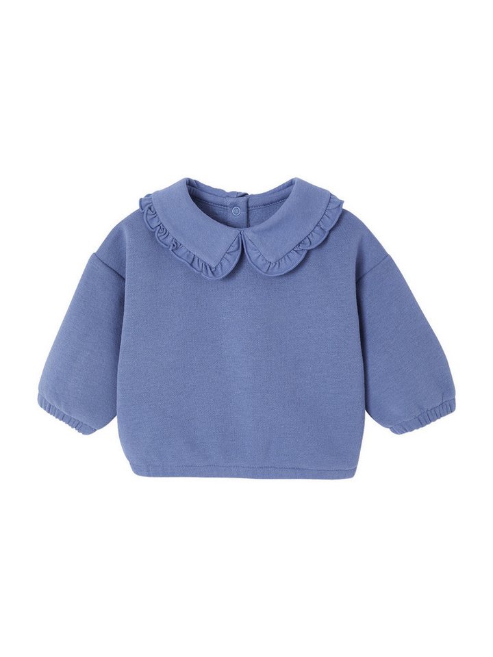 vertbaudet Sweatshirt Baby Sweatshirt in Jeansoptik von vertbaudet