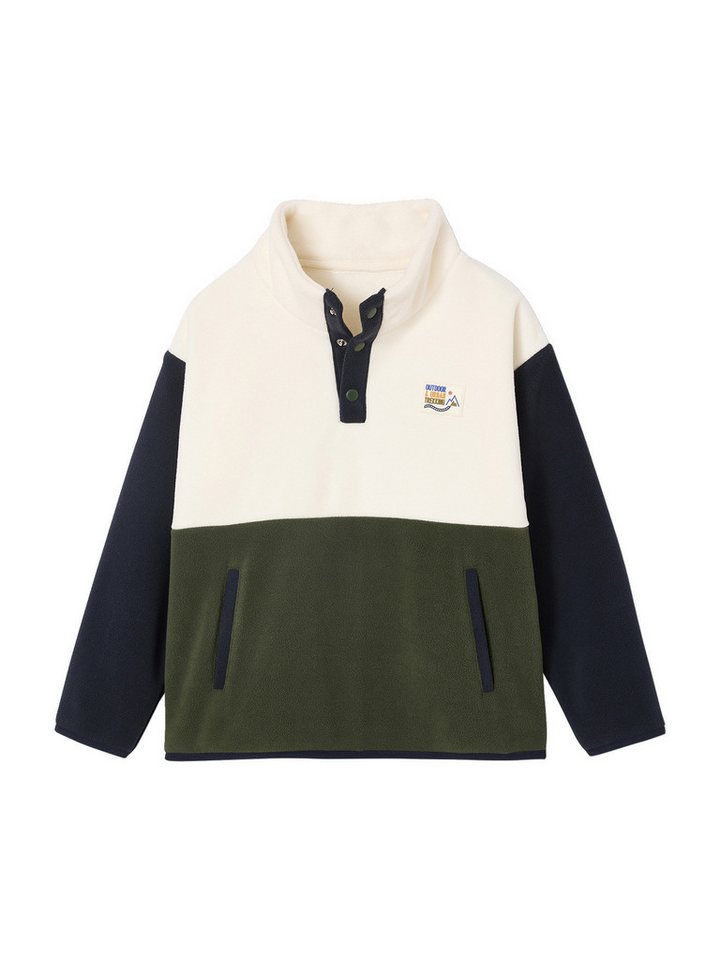 vertbaudet Sweatjacke Jungen Fleeceshirt mit Taschen vertbaudet Sweatjacke Jungen Fleeceshirt mit Taschen von vertbaudet