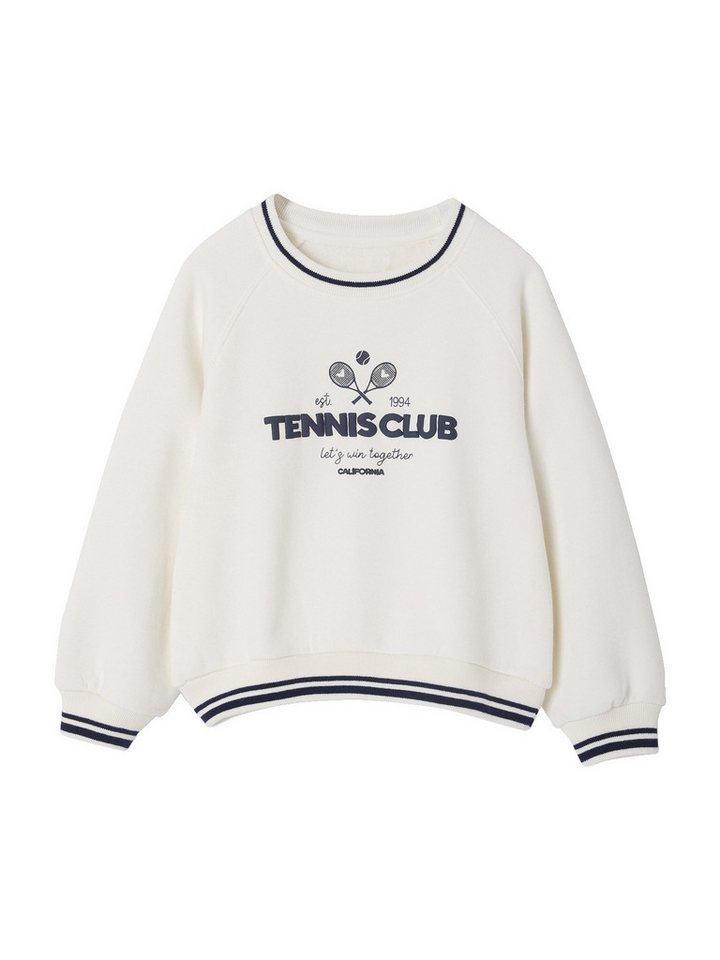 vertbaudet Sweatjacke Mädchen Sport-Sweatshirt mit Recycling-Polyester vertbaudet Sweatjacke Mädchen Sport-Sweatshirt mit Recycling-Polyester von vertbaudet