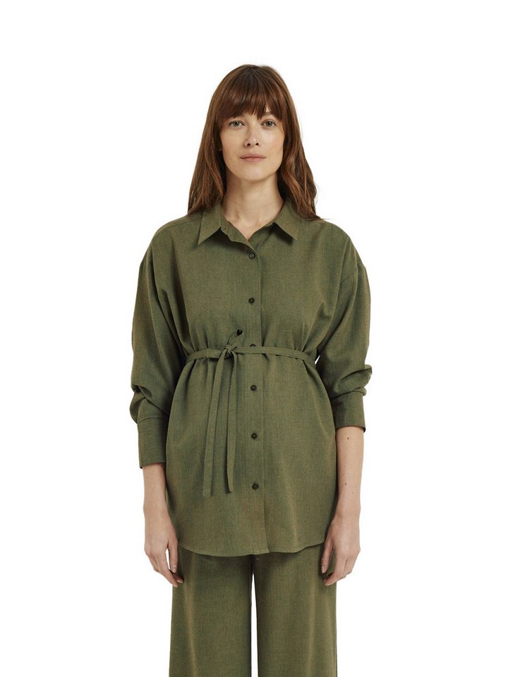 vertbaudet Umstands-Set Loungewear-Set für Schwangerschaft und Stillzeit Set, 2-teilig, Leinen-Optik von vertbaudet