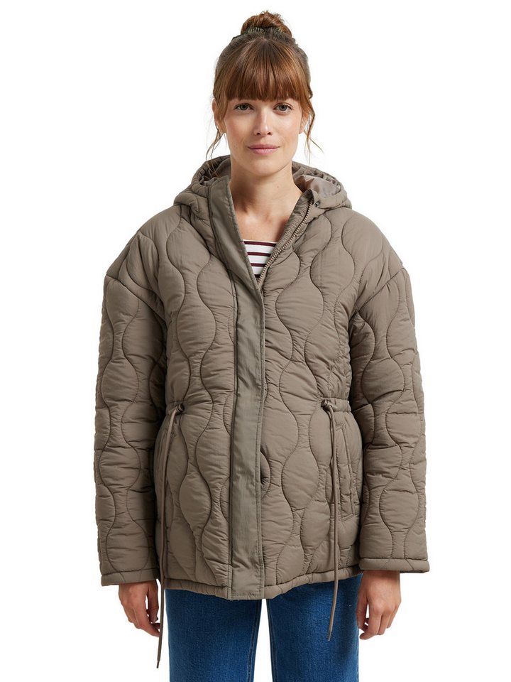 vertbaudet Umstandsmantel Mitwachsende Umstands-Steppjacke / Tragejacke Recycling-Wattierung, multifunktional von vertbaudet