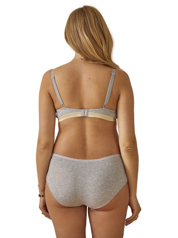 vertbaudet Umstandsslip Umstands-Shortys aus Stretch 3er-Pack, Bio Baumwolle von vertbaudet