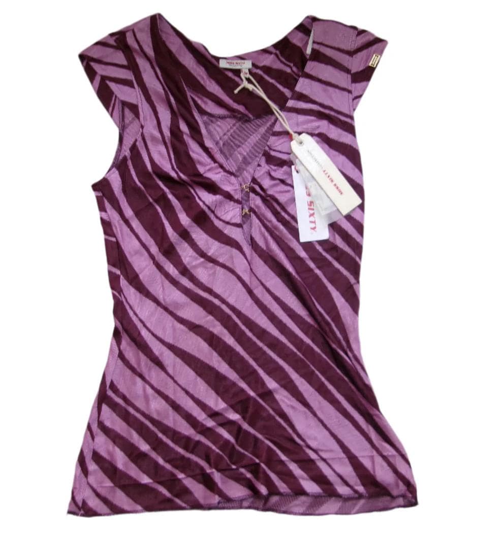 Miss Sixty Zebra Print Top Miss Sixty Zebra Print Top von vertigovintagevie