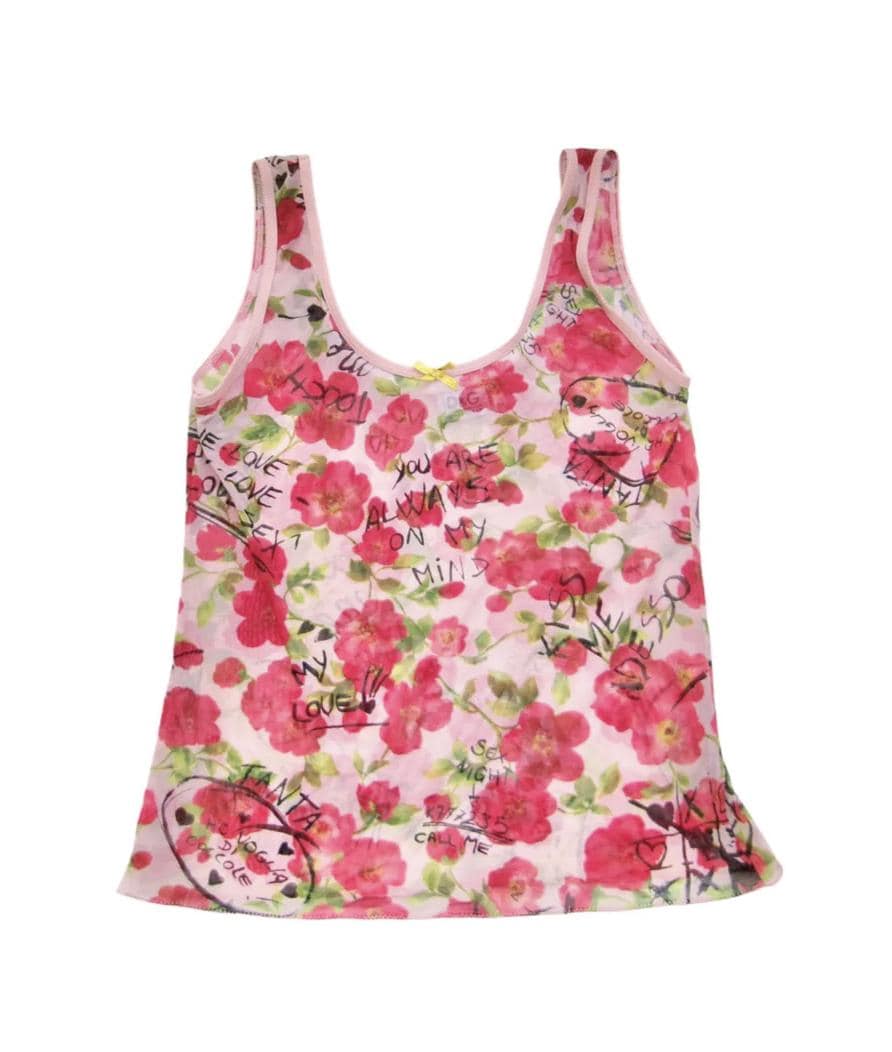 Vintage Dolce & Gabbana Bedrucktes Netz Top Vintage Dolce & Gabbana Bedrucktes Netz Top von vertigovintagevie
