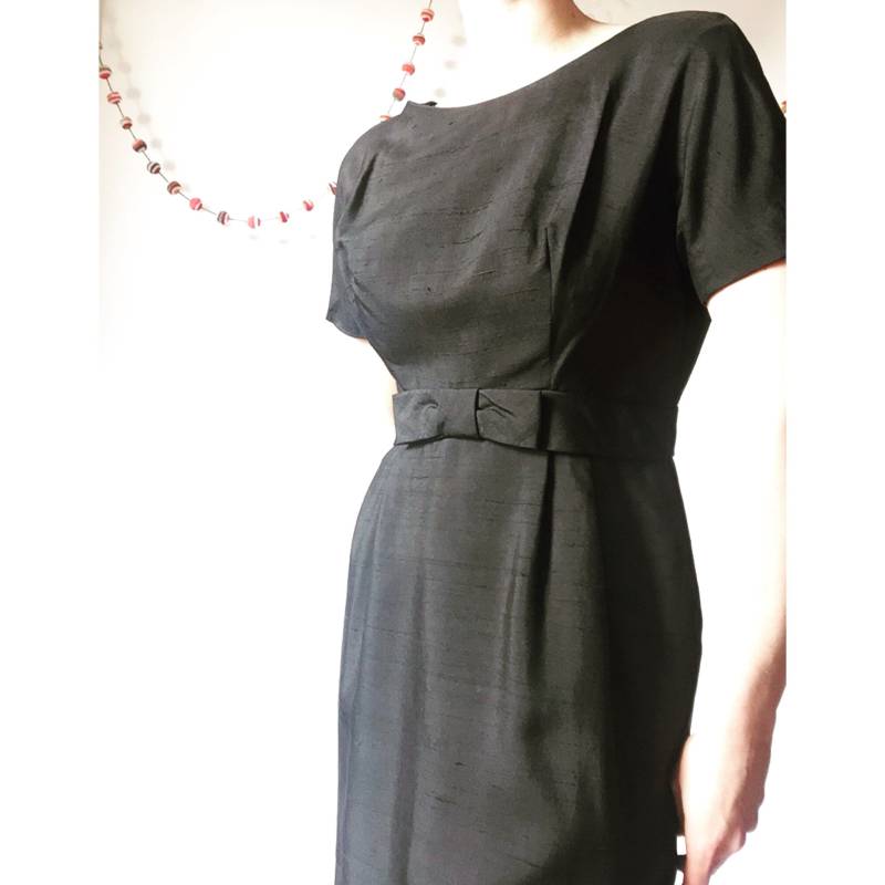 1960Er Kleid 60Er Party Vintage Seidenkleid 1960Er Kleid 60Er Party Vintage Seidenkleid von vestigesvintage