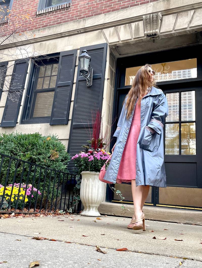 80Er Jahre Vintage Nylon Duster von vestigesvintage