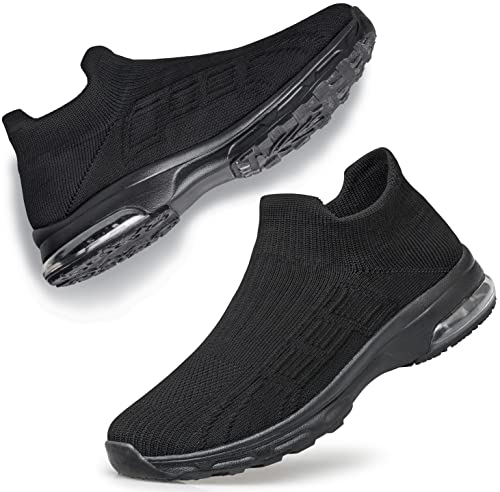 vibdiv Zapatillas de Mujer Wanderschuhe für Damen, Freizeitsocken, Sneaker, leicht, bequem, atmungsaktiv, zum Überziehen, Schwarz, 41 EU vibdiv Zapatillas de Mujer Wanderschuhe für Damen, Freizeitsocken, Sneaker, leicht, bequem, atmungsaktiv, zum Überziehen, Schwarz, 41 EU von vibdiv