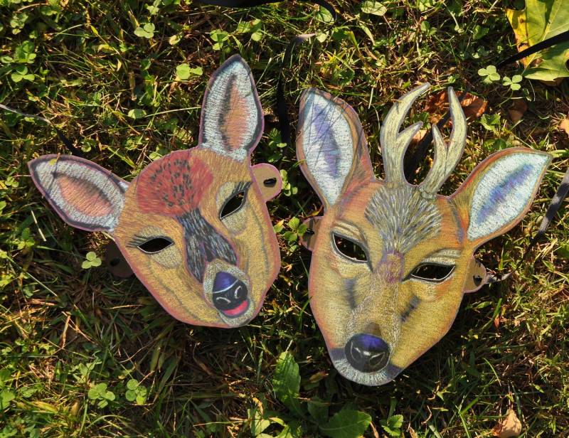 Buck Und Doe Kostüm Masken von vickismithart
