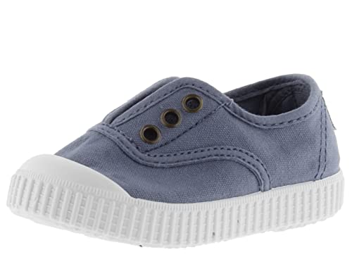 victoria Unisex – Kinder Plimsoll 106627-KIDS Plimsoll 1915 GEFÄRBTES Canvas DREC & Gummiband Azul 33 von victoria