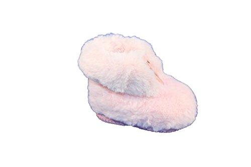 Victoria Jungen Baby Mädchen Bota Cremallera Pelo Flache Hausschuhe, Pink (Rosa), 19 EU von victoria