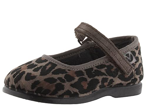 Victoria Jungen Mädchen ALBA TERCIOPELO Leopardo Schuhe, grau, 27 EU von victoria