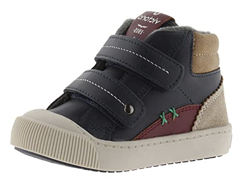 Victoria Jungen Unisex Kinder HUELLAS Tiras VEGANO Multicolor Sneaker, Marino, 24 EU von victoria